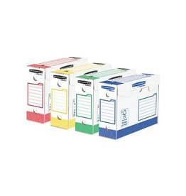 Bankers Box Basic Archiefd Heavy A4 Ass 8X [1st]