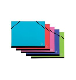 Exacompta Excacompta tekenmap Iderama 32 x 45 cm, pak van 5 stuks in geassorteerde kleuren