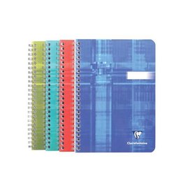 Clairefontaine Notitieboek 148X21 Spir L Ass [5st]