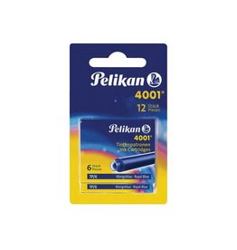 Pelikan Inktpatroon 4001 Blauw Bls 2X6 [1st]