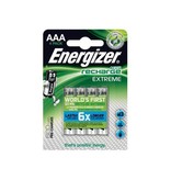 Energizer Energizer herlaadbare batterijen Extreme AAA, blister van 4 stuks