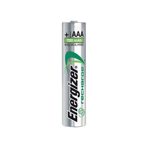 Energizer Energizer herlaadbare batterijen Power Plus AAA, blister van 4 stuks