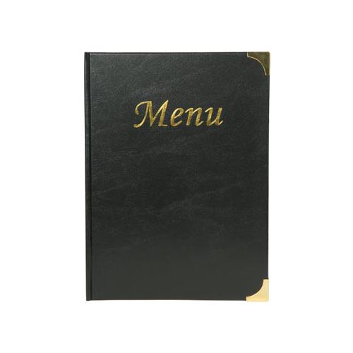 Securit Securit menukaart Basic ft A4, zwart