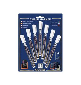 Securit Securit Krijtmarker S Wit Bls7 [1st]