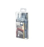 Securit Securit Waterproof krijtmarker medium zwart/wit, 4st