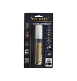 Securit Securit krijtmarker large, op blister, wit