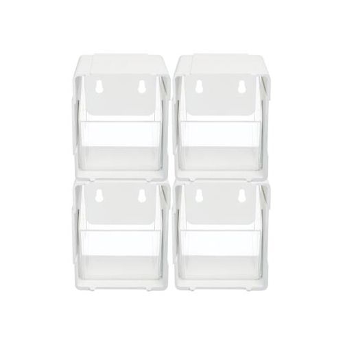 Deflecto Deflecto sorteer kantelbakje wit, pak met 4 stuks