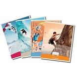 Aurora Aurora cursusblok, ft 16,5 x 21 cm, 75 vel, 2-gaatsperforatie, geruit 5 mm