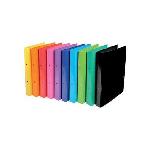 Exacompta Exacompta Iderama ringmap, voor ft A4, 2 ringen van 30 mm, geassorteerde kleuren