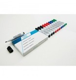 Smit Visual Supplies Whiteboardmarker rood rond 5mm [10st]