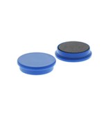 Smit Visual Supplies Memomagneet ° 20mm blauw (10)