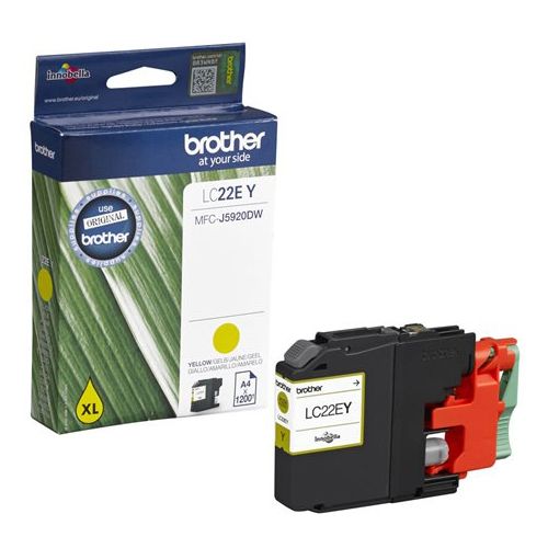 Brother Brother LC-22EY ink yellow 1200 pages (original)