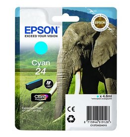 Epson Epson 24 (C13T24224010) ink cyan 360 pages (original)