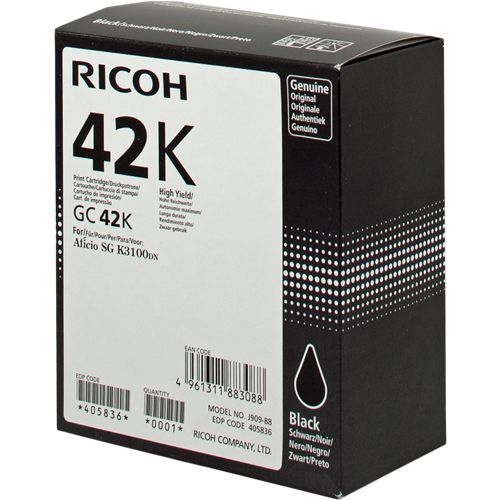Ricoh Ricoh GC-42K (405836) ink black 10000 pages (original)