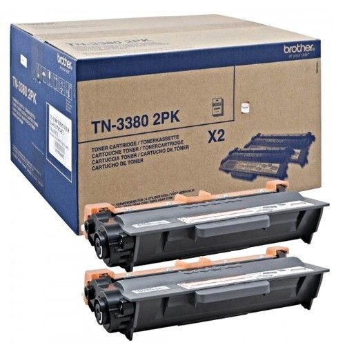 Brother Brother TN-3380TWIN toner black 2x8000 pages (original)