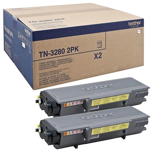Brother Brother TN-3280TWIN toner black 2x8000 pages (original)
