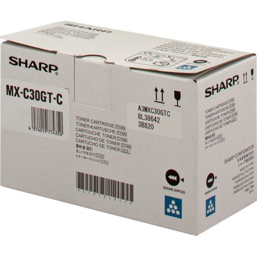 Sharp Sharp MX-C30GTC toner cyan 6000 pages (original)