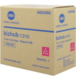 Konica Minolta TNP-51M (A0X5355) toner magenta 5K (original)