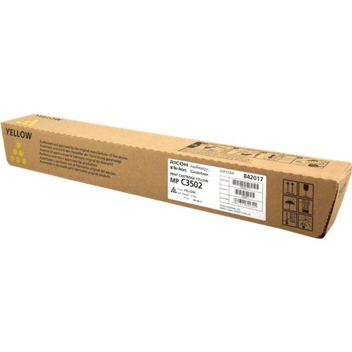 Ricoh Ricoh TYPE MP C3502E (842017) toner yellow 18000p (original)