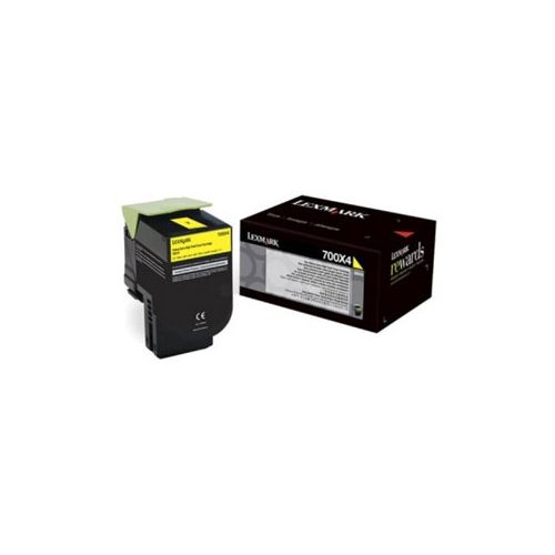 Lexmark Lexmark 70C0X40 toner yellow 4000 pages (original)
