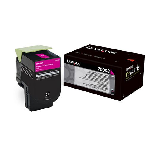 Lexmark Lexmark 70C0X30 toner magenta 4000 pages (original)