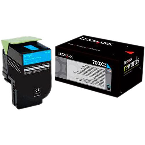 Lexmark Lexmark 70C0X20 toner cyan 4000 pages (original)