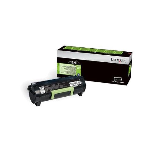 Lexmark Lexmark 512H (51F2H00) toner black 5K return (original)