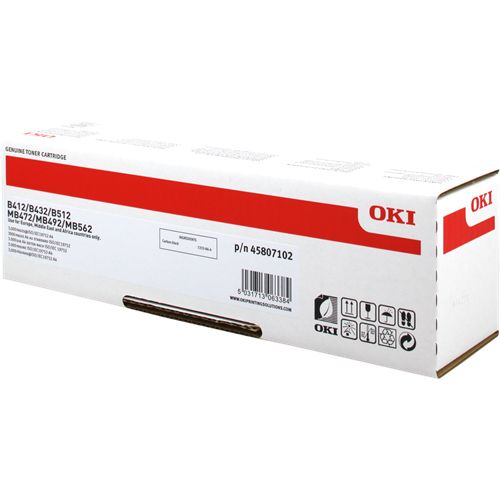 OKI OKI 45807102 toner black 3000 pages (original)