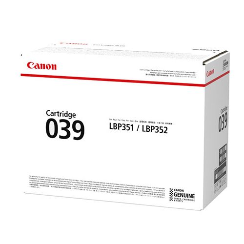 Canon Canon 039 (0287C001) toner black 11000 pages (original)