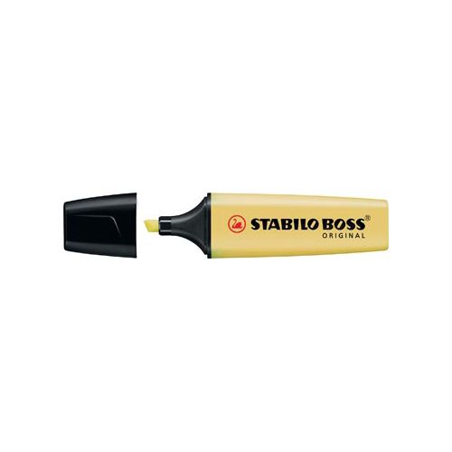 Stabilo STABILO BOSS ORIGINAL Pastel markeerstift, milky yellow (lichtgeel)