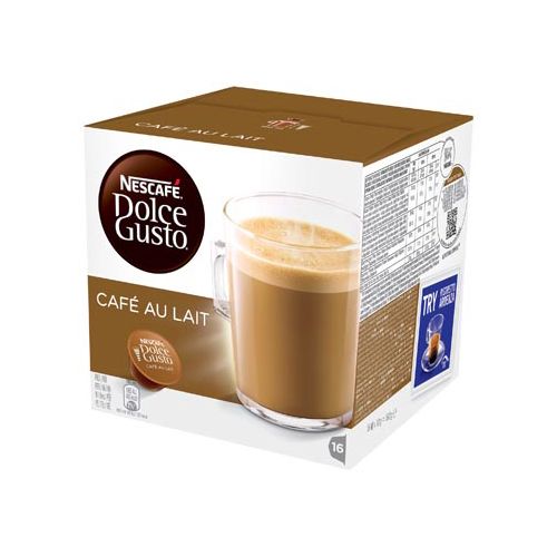 Nescafé Dolce Gusto Nescafé Dolce Gusto koffiecapsules, Café au lait, 16 stuks