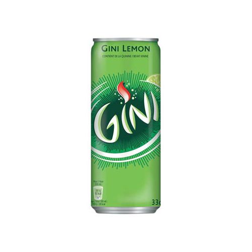 Gini Gini frisdrank, blikje van 33 cl, pak van 24 stuks