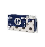Tork Tork toiletpapier Advanced, 2-laags, systeem T4, 250 vellen, pak van 8 rollen
