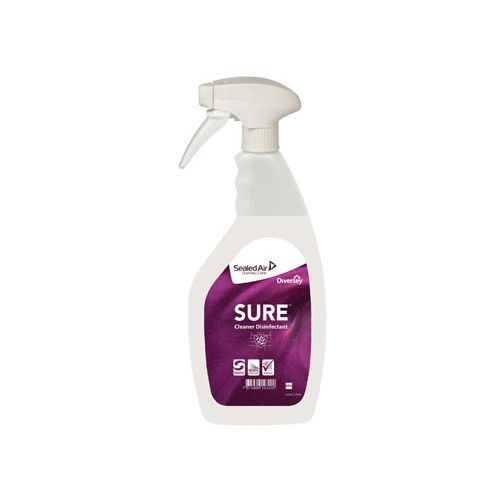 Diversey desinfecteermiddel Sure, flacon van 750 ml