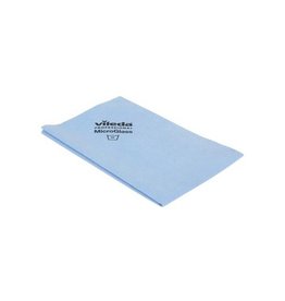 Vileda Vileda microvezeldoek MicroGlass, blauw, pak van 3 stuks