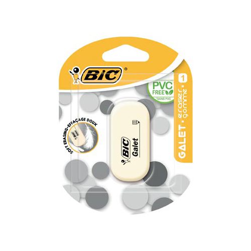 Bic Bic gum Galet, blister van 1 stuk