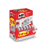 Pritt Pritt correctieroller Compact Flex 4,2 mm x 10 m, doos 12 + 4 gratis