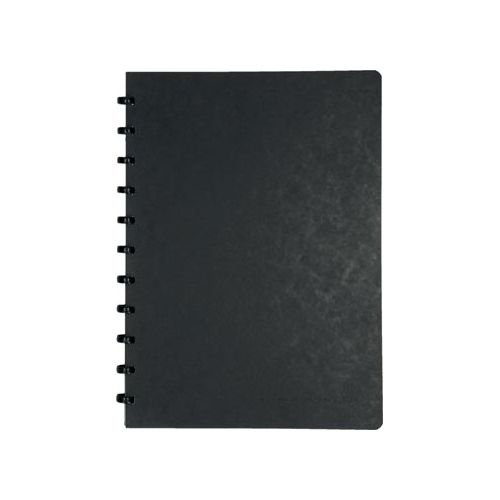 Atoma Atoma meetingbook, ft A4, zwart, geruit 5 mm