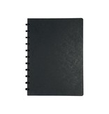 Atoma Atoma meetingbook, ft A4, zwart, gelijnd