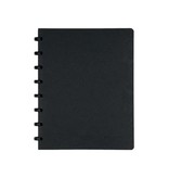 Atoma Atoma meetingbook, ft A5, zwart, gelijnd
