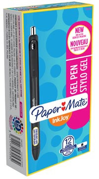 Paper Mate Paper Mate roller InkJoy Gel medium zwart (jet black)