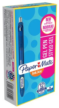 Paper Mate Paper Mate roller InkJoy Gel medium, blauw (pure blue joy)