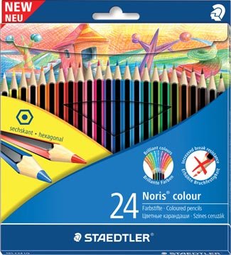 Staedtler Staedler kleurpotloden Noris Colour ophangdoos 24st