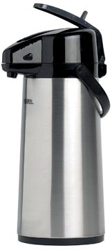 Thermos Thermos isoleerkan met pomp, inox