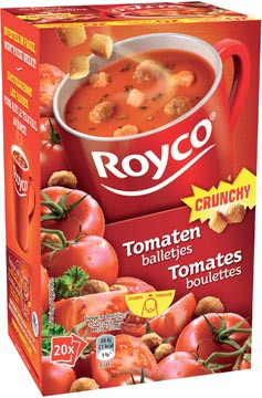 Royco Royco Minute Soup tomaat met balletjes, pak van 20 zakjes