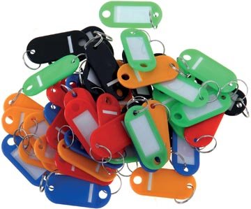 Pavo Sleutelhangers, geassorteerde kleuren, pak van 20 stuks