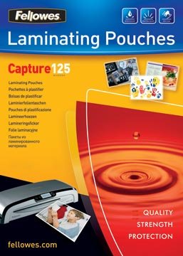 Fellowes lamineerhoes Capture125 ft A6, 250 micron (2  x 125 micron), pak van 100 stuks