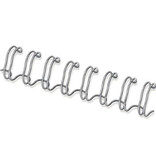 Fellowes draadruggen, doos van 100 stuks, 10 mm, zilver
