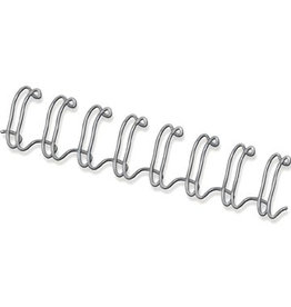 Fellowes draadruggen, doos van 100 stuks, 14 mm, zilver