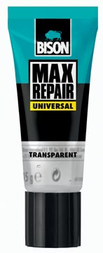 Bison Bison lijm Max Repair Universal, blister met tube van 45 g